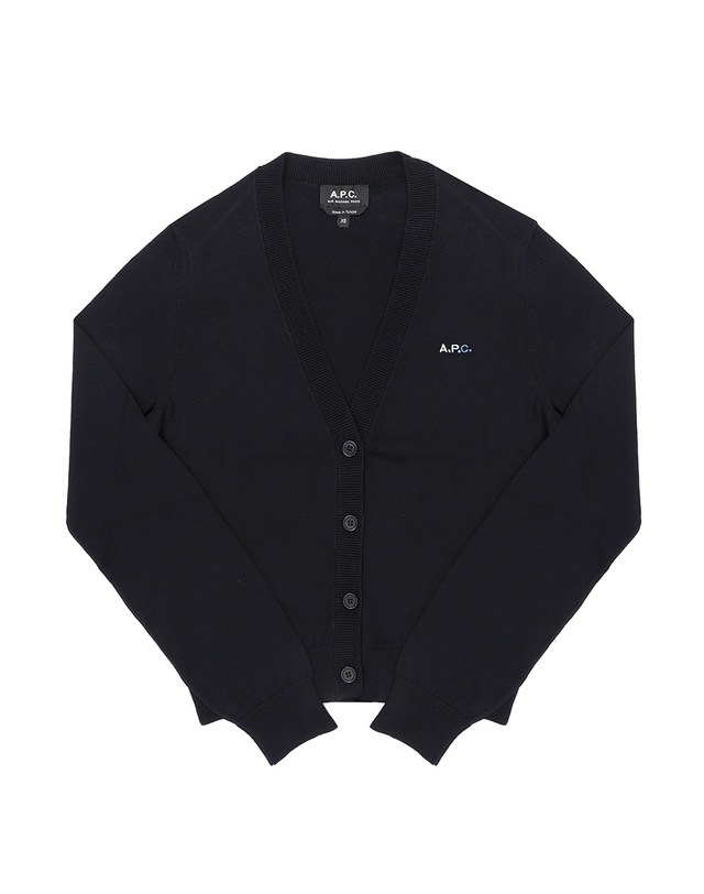 아페쎄 [명품] 라프리마 아페쎄 COEZJ F22316 IAK DARK NAVY 여성 가디건 착용컷