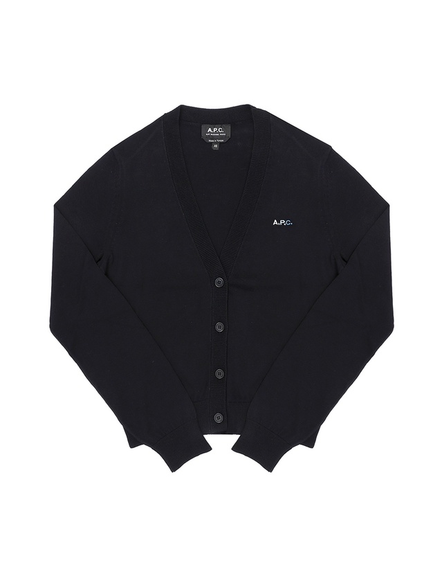 아페쎄 [명품] 라프리마 아페쎄 COEZJ F22316 IAK DARK NAVY 여성 가디건 착용컷
