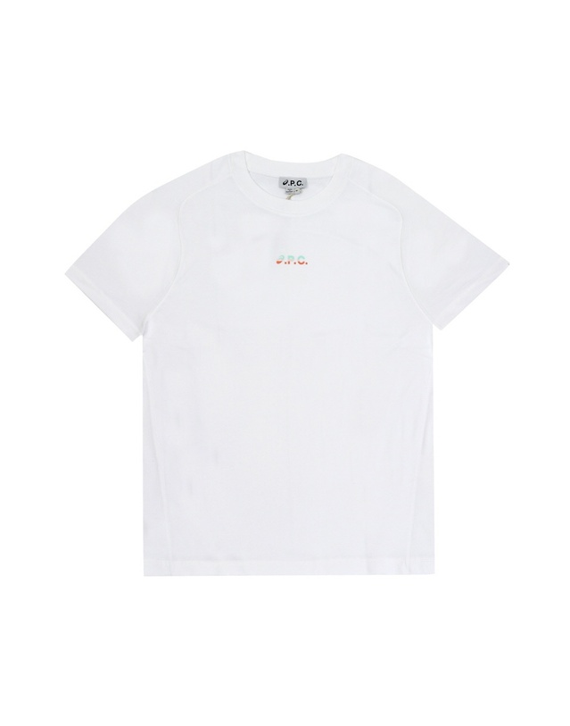 아페쎄 [명품] 라프리마 아페쎄 COEAV H26453 AAB WHITE 남성 반팔티 착용컷