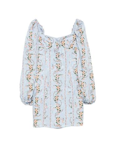 [해외직구] 26 FW Agua By Agua Bendita 로레나 플로럴 자카드 미니 드레스 21972 TP455699740