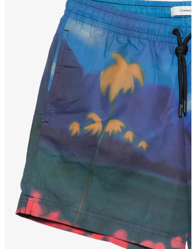 콤마스 [해외직구] 26 FW COMMAS 미드나잇 호라이즌 클래식 스윔 쇼츠 PF26C005 TP456240595 착용컷
