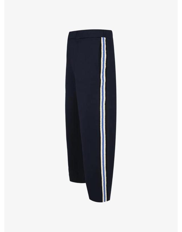 콤마스 [해외직구] 26 FW COMMAS 크로셰 스트라이프 저지 팬츠 FW26T013049 TP457495343 착용컷
