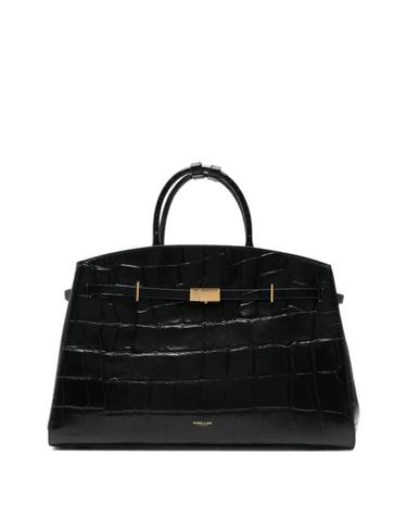[해외직구] 드멜리어 Hudson croc effect tote bag 12269052723464 TP725678156