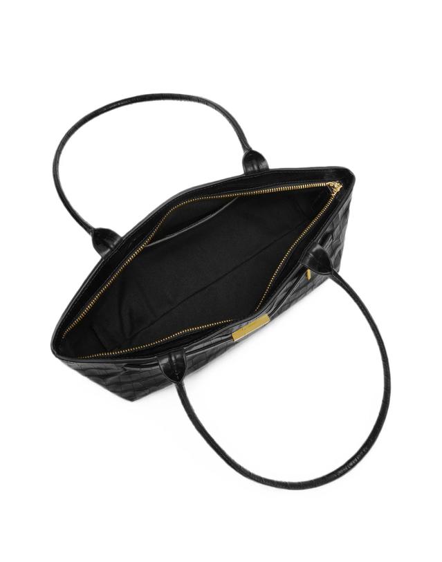 드멜리어 [해외직구] 드멜리어 The New York Croc Effect Shoulder Bag 12155728822536 TP724751855 착용컷