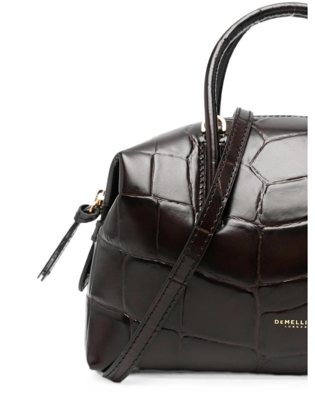 드멜리어 [해외직구] 드멜리어 Stockholm croc effect tote bag 12269051674888 TP725672939 착용컷