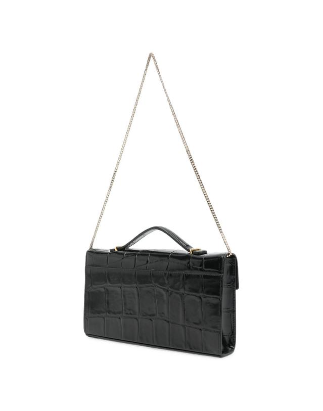 드멜리어 [해외직구] 드멜리어 Vancouver croc effect clutch bag 12269053968648 TP725679367 착용컷