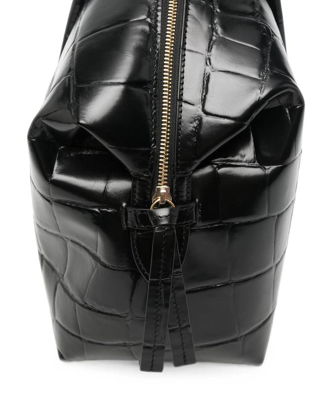 드멜리어 [해외직구] 드멜리어 Stockholm croc effect shoulder bag 12269056327944 TP725689307 착용컷