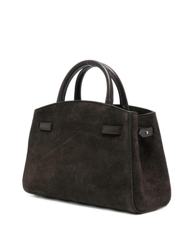 드멜리어 [해외직구] 드멜리어 Hudson small suede tote bag 12296537342216 TP725714992 착용컷