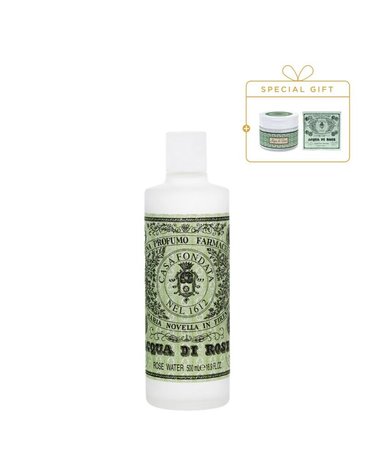 [갤러리아] 산타마리아노벨라 아쿠아 디 로즈 500ml(장미수 토너) (셀프 코튼패드+장미수10ml)