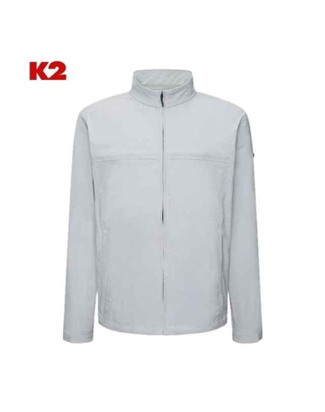 케이투 [갤러리아] K2 케이투 남성 바람막이 시그니처 내추럴 스트레치 스판 자켓KMP251712C 착용컷