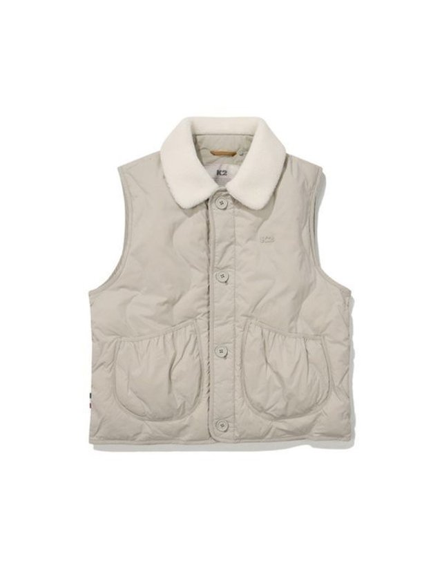 케이투 [갤러리아] K2 케이투여성 실크패딩조끼 실크스타(SILKSTAR)VESTW(ECO)KWU24642N 착용컷
