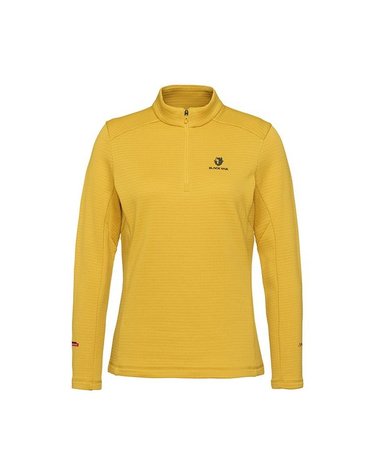 [갤러리아] 블랙야크 여성 DNS 폴라텍 그리드 집업 긴팔티#2 Sulphur 1BYZTWU501GL