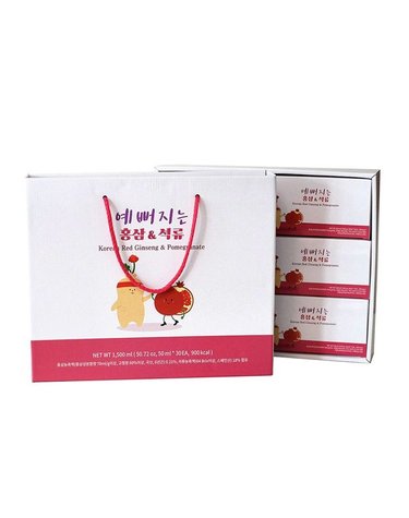 [갤러리아] [아름드리]예뻐지는홍삼&석류50ml*30포