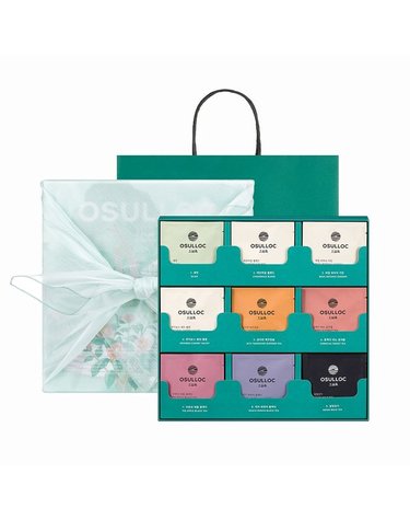 [갤러리아] [오설록][정상가64000원] 차의 정원_보자기 포장