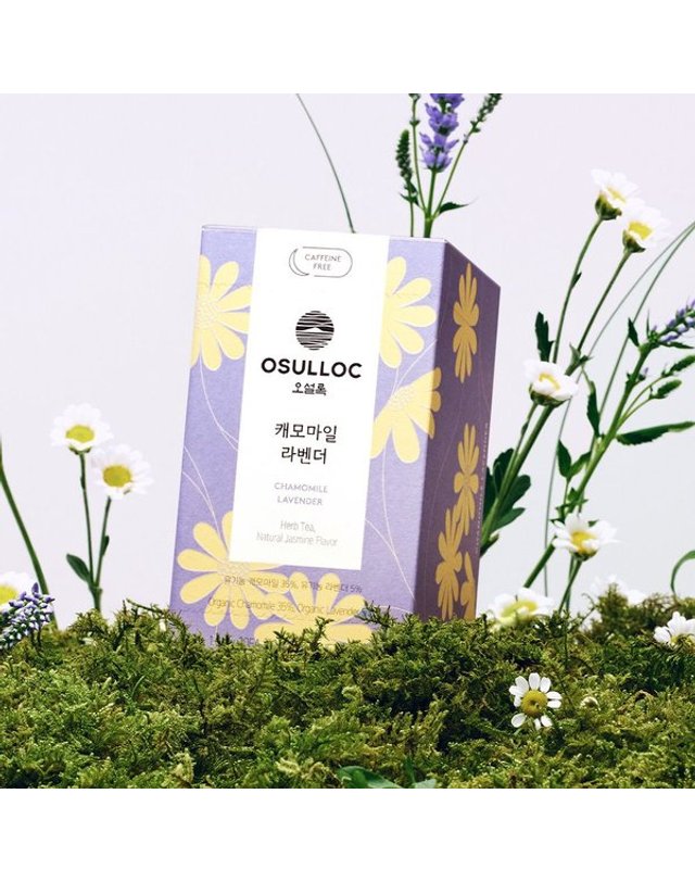 오설록 [갤러리아] [오설록][정상가11000원] 캐모마일 라벤더 20입 착용컷