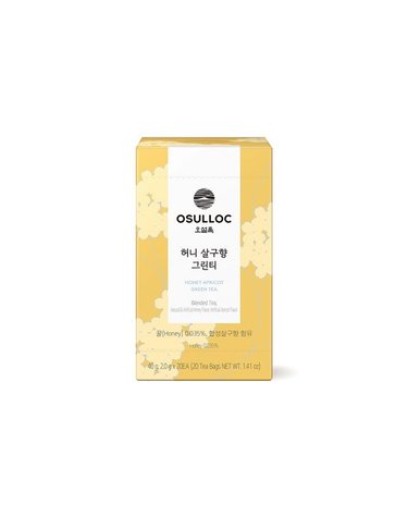 [갤러리아] [오설록][정상가11000원] 허니 살구향 그린티 20입