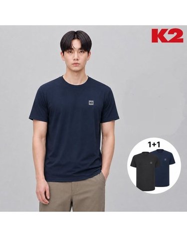 [갤러리아] (K2 반팔티) 케이투 1+1 기능성 냉감티셔츠 2PACK 2팩 GMM26281