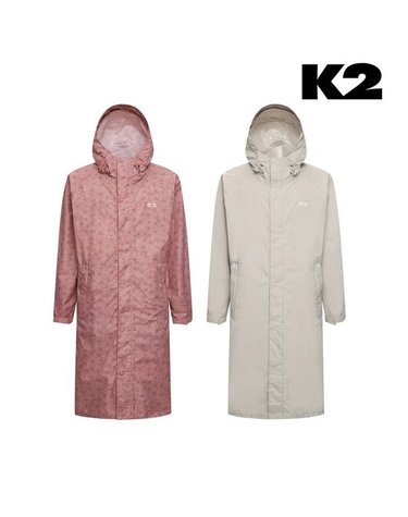 [갤러리아] K2 케이투 공용 우비 우의 슬림 레인코트 KUA25915