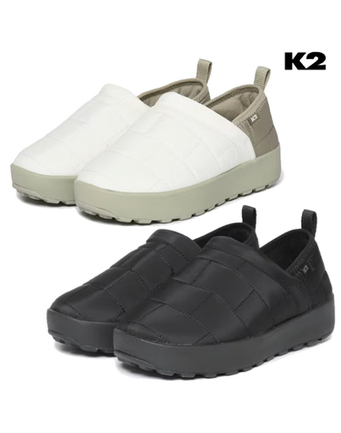 [갤러리아] K2 남녀공용 방한화 겨울 슬립온 워킹화 데일리 패딩슈즈 포피 FUW25N60