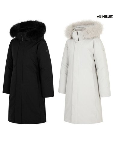 [갤러리아] [MILLET] 여성FW 탄탄한 스트레치원단 폭스퍼 뤼나 구스다운 (MLUWD662)