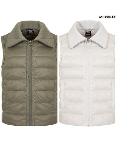 [갤러리아] [MILLET] 여성FW 하프넥으로 실용성 높힌 누아 다운 조끼 (MLUWV655)