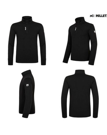 [갤러리아] [MILLET] 남성FW 등산 및 트레일러닝에도 착용 디맥스 집업티 (MRUFT015)