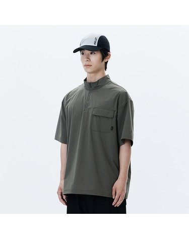 [갤러리아] D.T 우븐 아노락 티셔츠_MLVUT491
