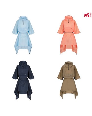 [갤러리아] [MILLET] 우천 시 사용가능한 남녀공용 판초우의 (MVSXE901)
