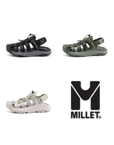 [갤러리아] [MILLET] 계곡 트레킹 및 다양한 야외 활동 샌들 라이켄 페이스(MVUUB457)