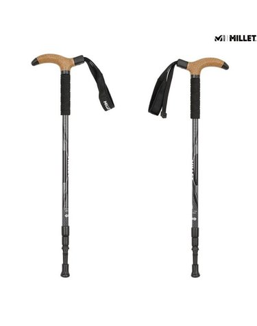 [갤러리아] [MILLET] 산행 및 일상생활 듀랄루민 T-GRIP 3단 스틱 (MXUXI902)
