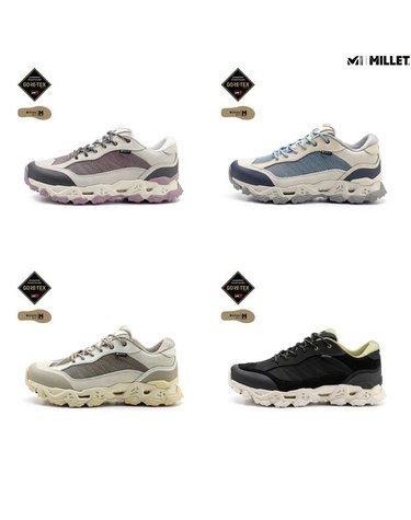 [갤러리아] [MILLET] 일상 및 다양한 활동 고어텍스 키아누 등산화 (MVUSB449)