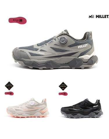 [갤러리아] [MILLET] 최고 기술력 트레킹 그립 아웃솔 트레일 미션 GTX (MXUSB907)