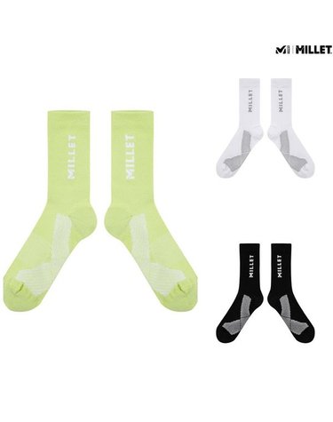 [갤러리아] [MILLET] X자쿠션 조직 발전체 감싸는 편안한 착화감 하이킹양말 (MXUXO911)