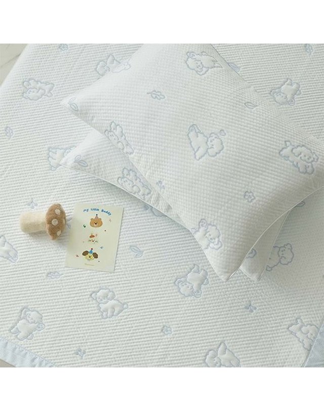 세사 [갤러리아] KIDS SESA 아이스비숑 냉감 베개커버 40X60 착용컷