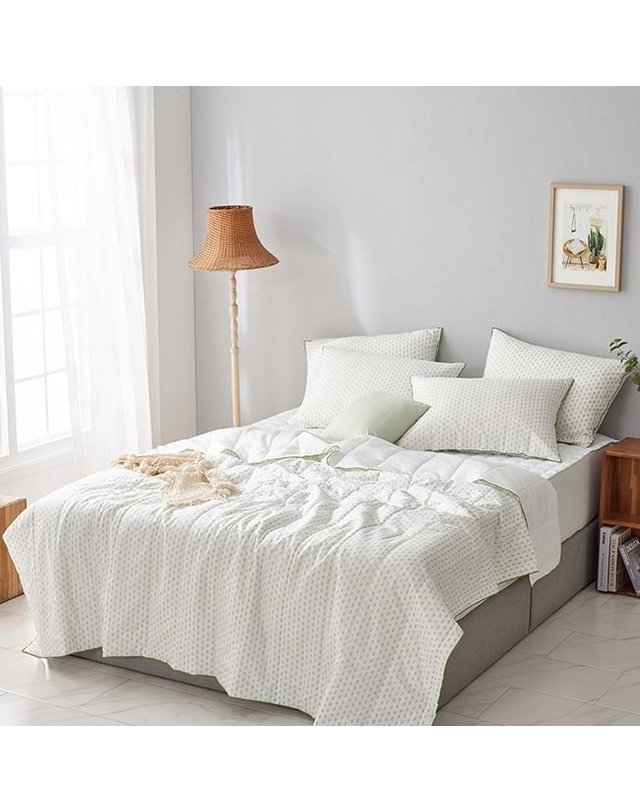 세사 [갤러리아] SESA 센스 모달 냉감 여름이불 Q 착용컷