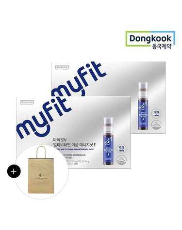 [갤러리아] [쇼핑백증정][동국제약]마이핏 V 멀티비타민 이뮨 에너지샷 (14개입) 2박스