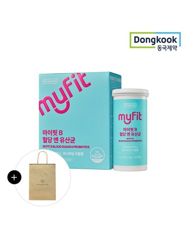 [갤러리아] [쇼핑백증정][동국제약]마이핏 B 혈당 앤 유산균 (30캡슐) 1박스