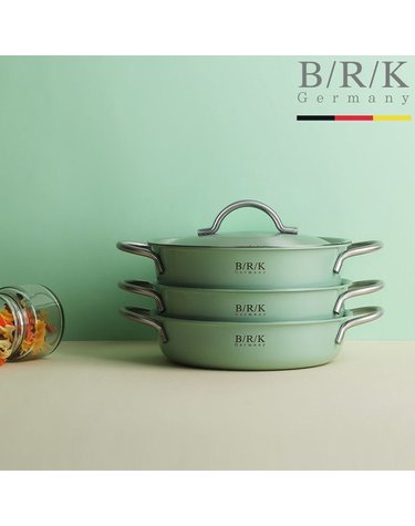 [갤러리아] [BRK] 노르딕 통5중 미니맥스 그린 3종 냄비(18전골,18L,18H)