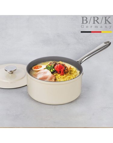 [갤러리아] [BRK] 에볼루션 풀 인덕션 편수냄비 18cm (밀크)