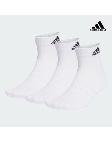 [갤러리아] [아디다스 골프][공용] 쿠션 스포츠웨어 3PCS 앵클 양말 [HT3441]