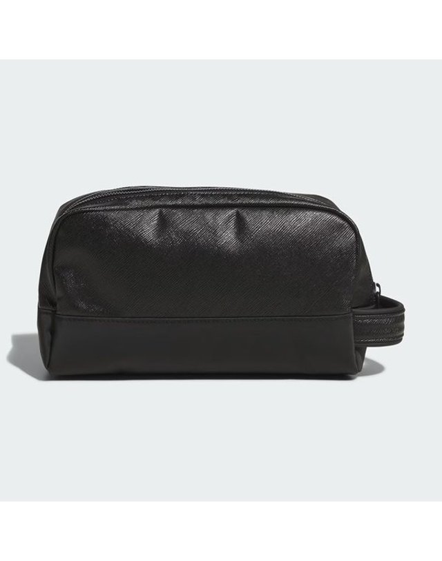 아디다스골프 [갤러리아] [아디다스 골프][공용]PU Leather 2WAY 지퍼 골프 파우치[JZ4378] 착용컷