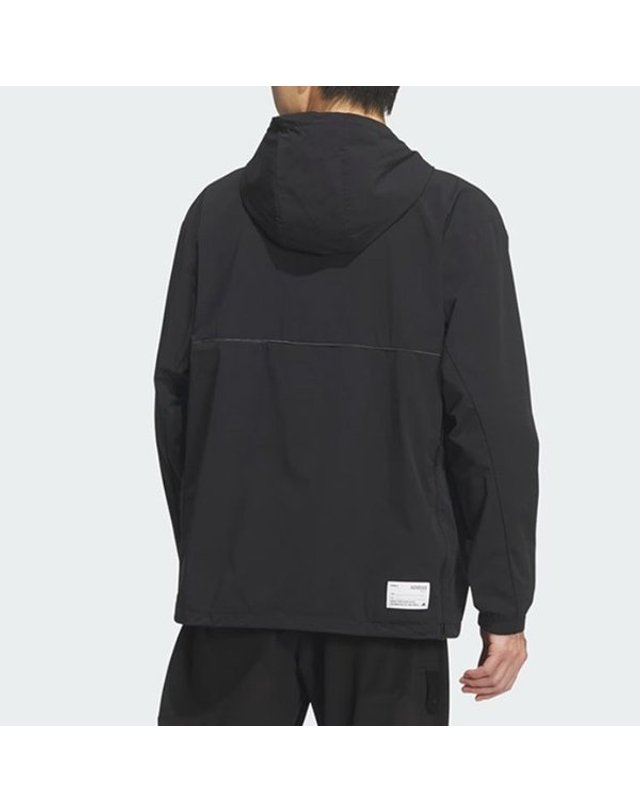 아디다스골프 [갤러리아] [아디다스 골프][남성]클럽 컨슈머 후드 아노락 골프 경량 자켓 [KD0914] 착용컷