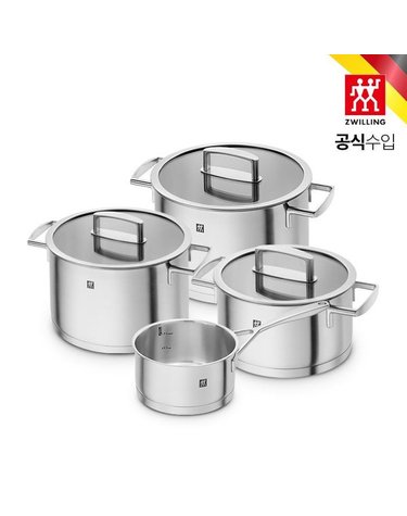 [갤러리아] [즈윌링] 바이탈리티 4P 쿡웨어 세트 (HK66460-004)