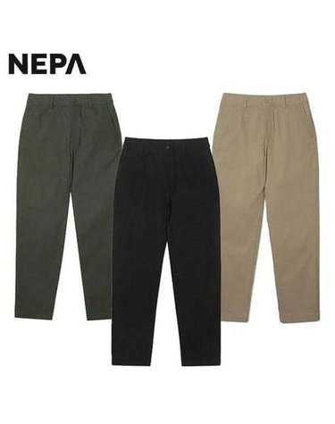 [갤러리아] 네파 NEPA 남성 가을겨울 간절기 에센셜 베이직 레귤러핏 팬츠 바지 7L51661