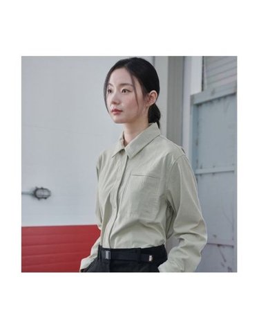 [갤러리아] NEPA 7L81501 여성 코듀로이 긴팔 셔츠