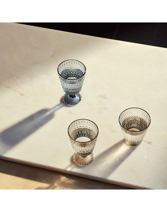 이딸라 [갤러리아] [이딸라] 가스테헬미 유니버설 글래스 260ml 회색 2개입_1051135 착용컷