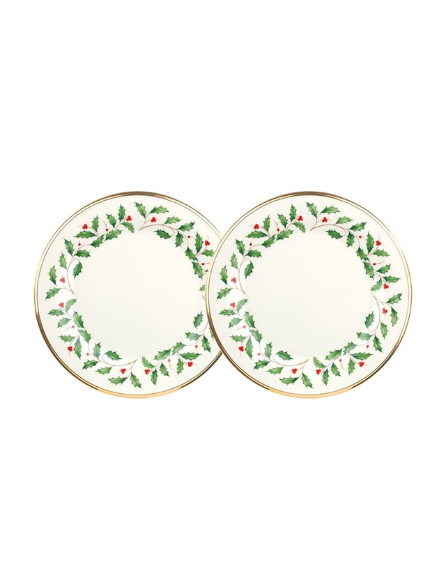 레녹스 [갤러리아] [레녹스] 홀리데이 중접시(SALAD) 2P (IND) 착용컷