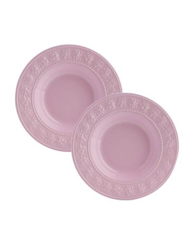 [갤러리아] 웨지우드 페스티비티 23cm 스프접시 2p (핑크)