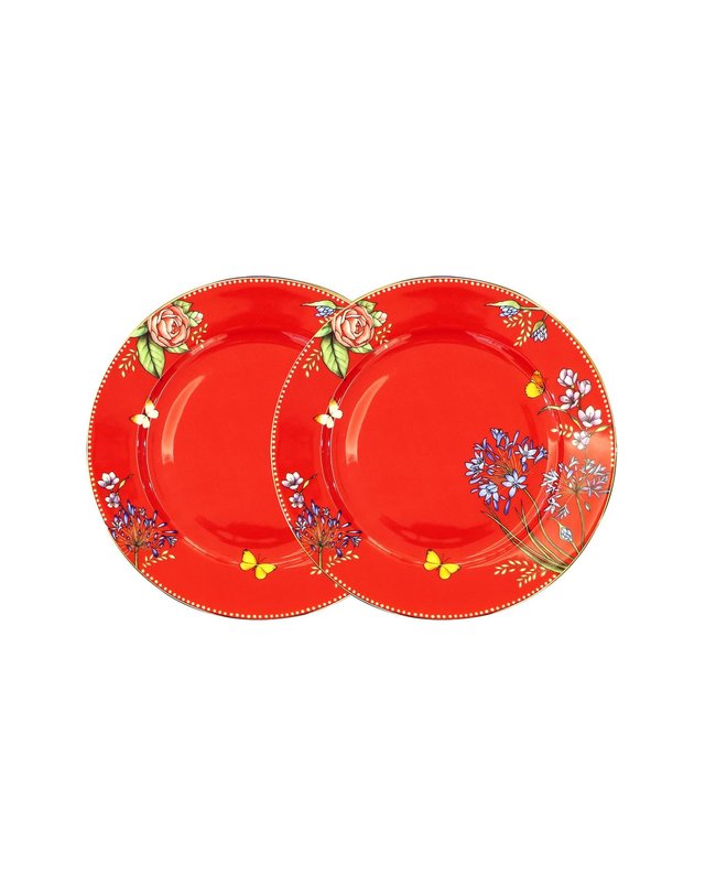 앤슬리 [갤러리아] [앤슬리] 잉글리시 티 가든 20cm 접시 (레드) 2P 착용컷