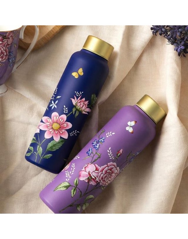 앤슬리 [갤러리아] [앤슬리] 잉글리시 티가든 텀블러 500ml (퍼플,네이비) 착용컷